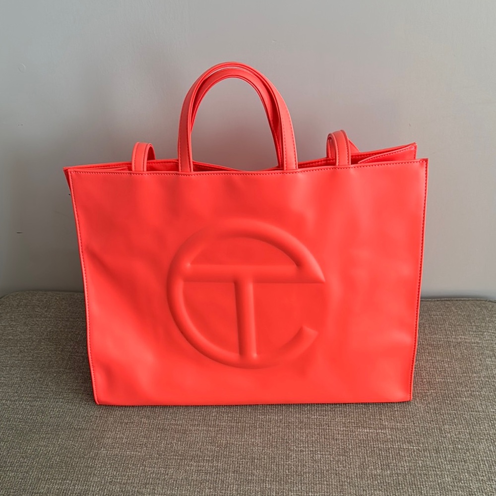 New Telfar Coral Shopping Bag